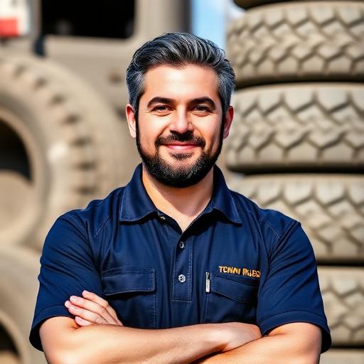Tommy Russo, roadside tire mechanic at Nonstop Roadside Tire Company Hartford CT