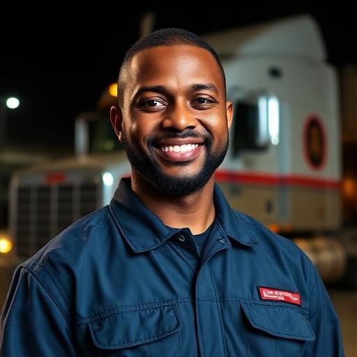 Marcus Whitfield, roadside tire mechanic at Nonstop Roadside Tire Company Hartford CT