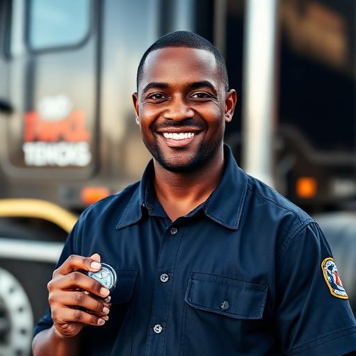 Jamal Carter, roadside tire mechanic at Nonstop Roadside Tire Company Hartford CT