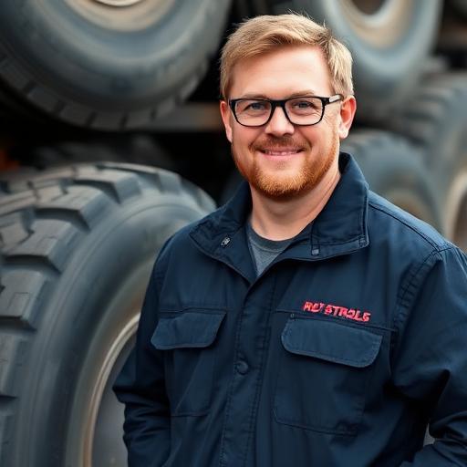 Rob Sturgis, roadside tire mechanic at Nonstop Roadside Tire Company Hartford CT